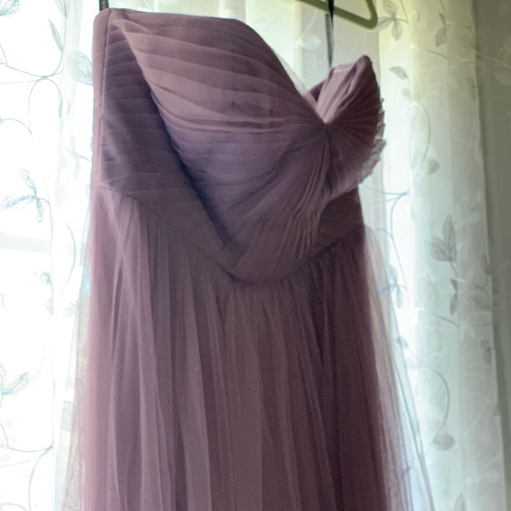 Lilac Jenny Yoo Annabelle Bridesmaid Dress Sz 6 - Picture 6 of 6
